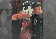 Gabriel Ganley recebeu aplicação de anabolizante de Léo Stronda em vídeo nas redes; influenciador diz estar arrependido