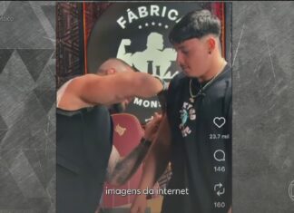Gabriel Ganley recebeu aplicação de anabolizante de Léo Stronda em vídeo nas redes; influenciador diz estar arrependido