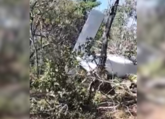 Aeronave de pequeno porte cai na zona rural de Palmas